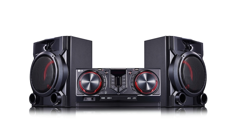 LG Lighting | Bluetooth | CD/MP3/WMA | Radio | Auto DJ | 2x USB | Multipairing | LG XBOOM, CJ65