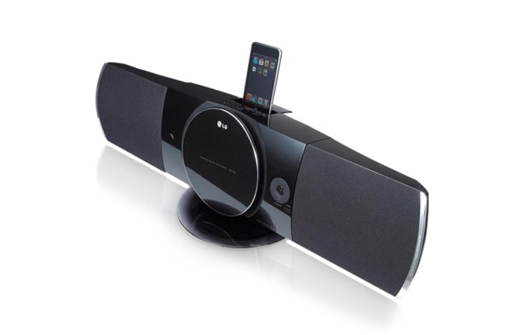 LG DVD-Video, Full HD Up-scaling, DivX-weergave, HDMI, iPod Direct Dock, USB 2.0, FB44