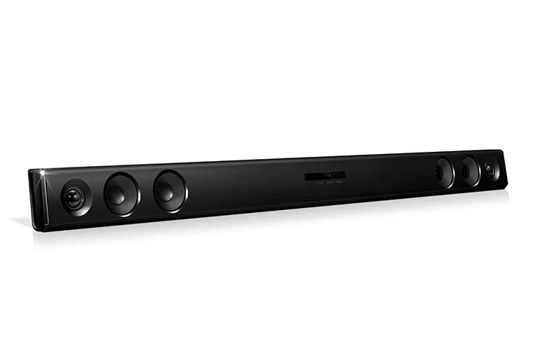 LG LAS260B Soundbar | 2.0 Ch. | 100W Vermogen | Slim Design | Bluetooth™ | Bluetooth™ | Remote-app, LAS260B