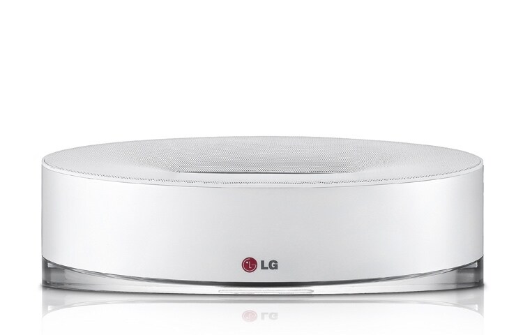 Vooraanzicht van iPhone (5), Nieuwste generatie iPod Touch &amp; Nano, Docking speaker | 10W | Bluetooth | Afstandsbediening ND2530