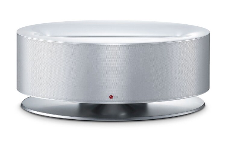 Vooraanzicht van iPhone5 en Android Docking Station | 80W | Bluetooth | NFC | Airplay | Afstandsbediening ND8630