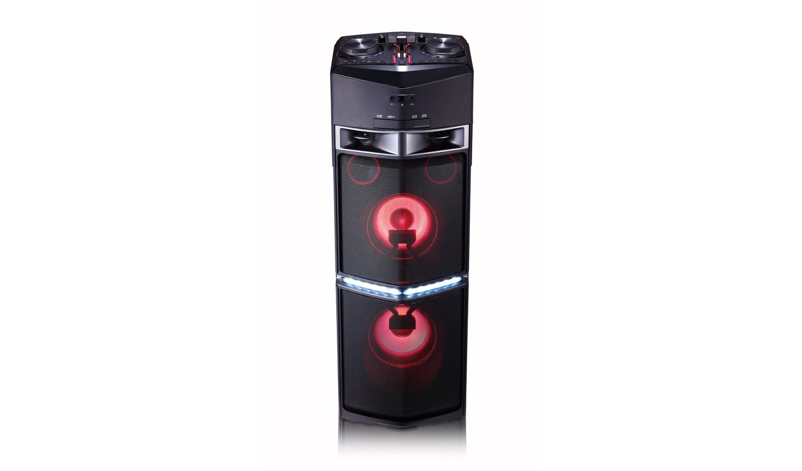 LG 1800 Watt | 15 Inch Woofer | Party Thruster | Dance Lighting | Karaoke Creator | Voice Effects | LG XBOOM, OJ98