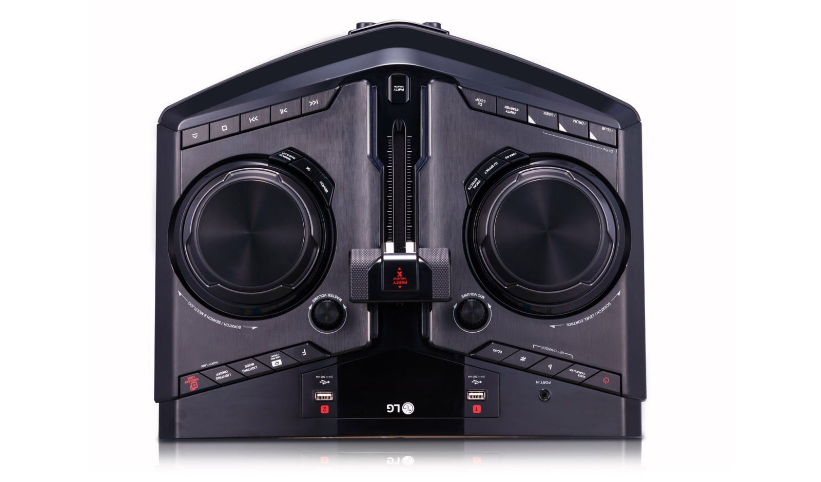 LG 1800 Watt | 15 Inch Woofer | Party Thruster | Dance Lighting | Karaoke Creator | Voice Effects | LG XBOOM, OJ98