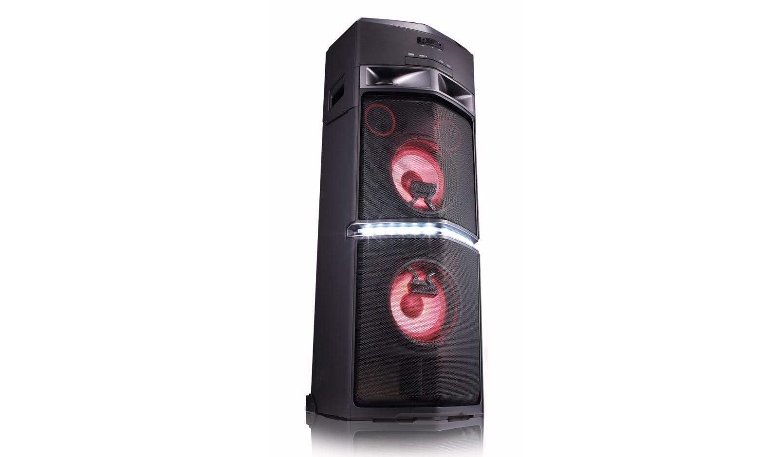 LG 1800 Watt | 15 Inch Woofer | Party Thruster | Dance Lighting | Karaoke Creator | Voice Effects | LG XBOOM, OJ98