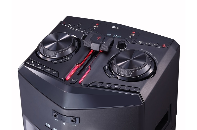 LG 1800 Watt | 15 Inch Woofer | Party Thruster | Dance Lighting | Karaoke Creator | Voice Effects | LG XBOOM, OJ98