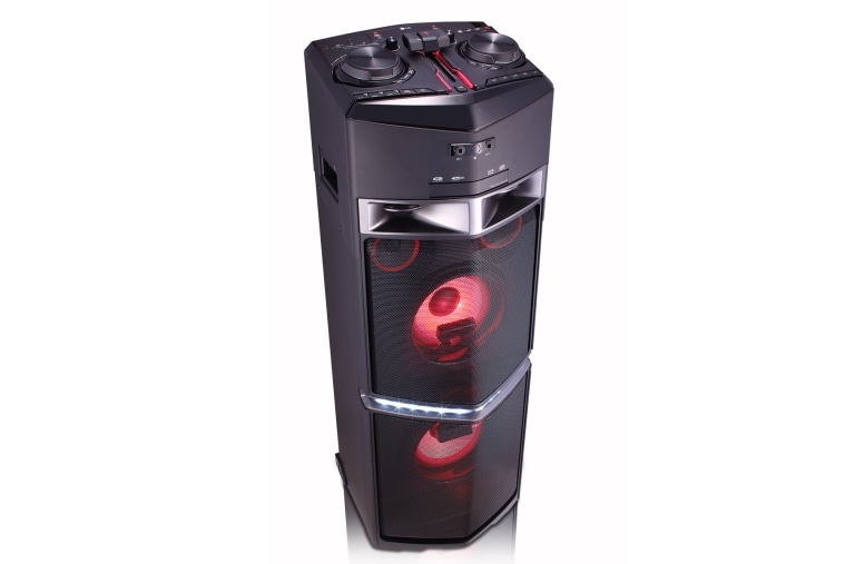 LG 1800 Watt | 15 Inch Woofer | Party Thruster | Dance Lighting | Karaoke Creator | Voice Effects | LG XBOOM, OJ98