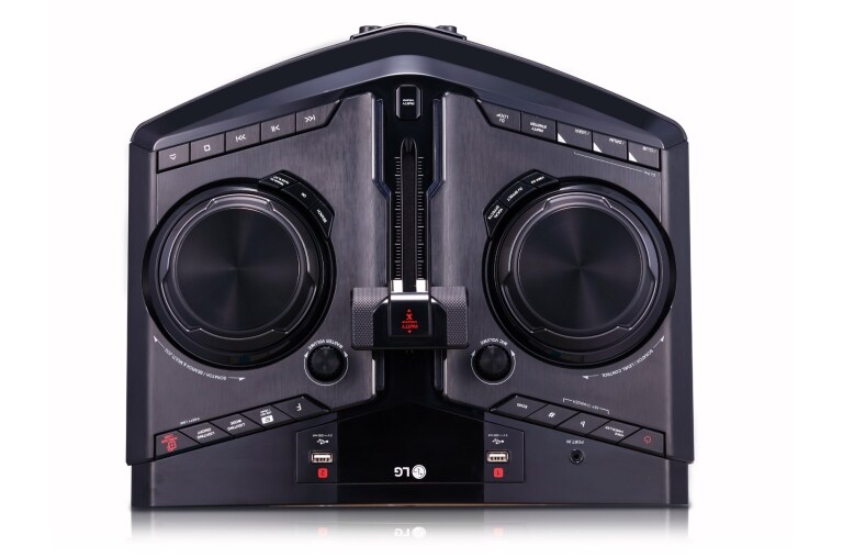 LG 1800 Watt | 15 Inch Woofer | Party Thruster | Dance Lighting | Karaoke Creator | Voice Effects | LG XBOOM, OJ98
