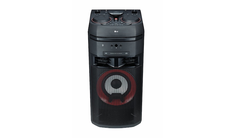LG XBOOM / 500 Watt / X-Shiny woofer / Multi Color Lighting / Party Accelerator / Karaoke Star / Voice Effects, OK55