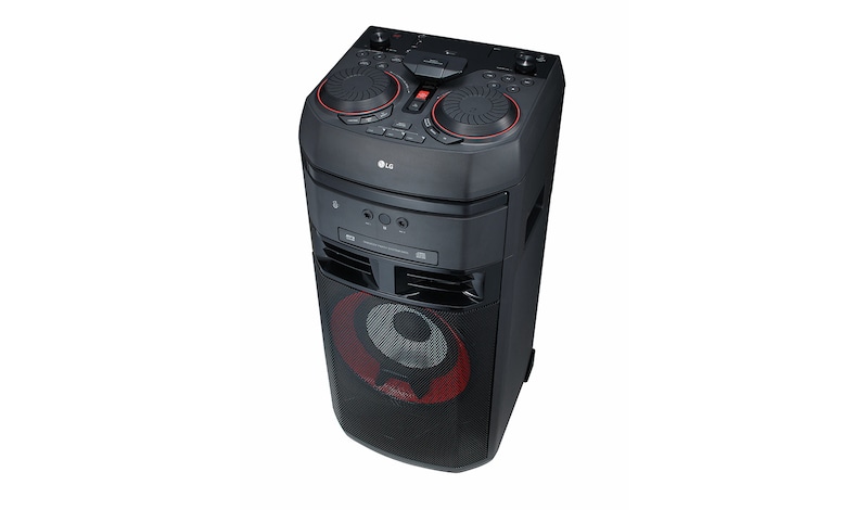 LG XBOOM / 500 Watt / X-Shiny woofer / Multi Color Lighting / Party Accelerator / Karaoke Star / Voice Effects, OK55