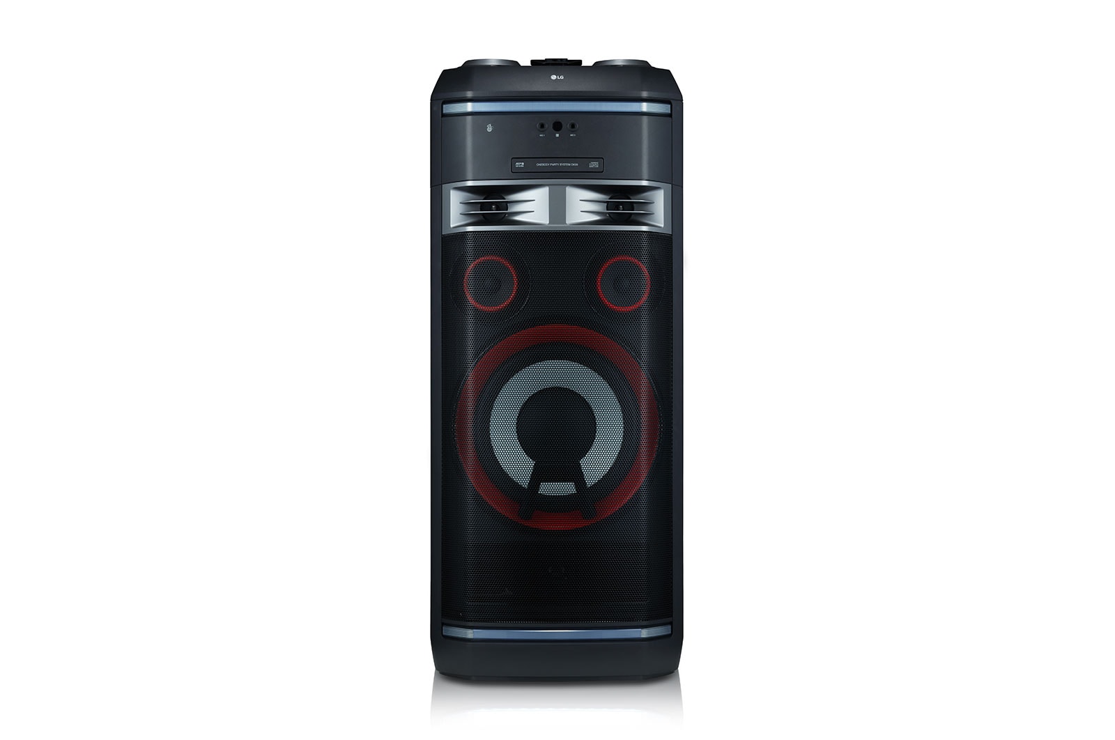 LG 1800 Watt portable party speaker | Meerkleurige feestverlichting | Party Accelerator-controller | Karaoke, OK99