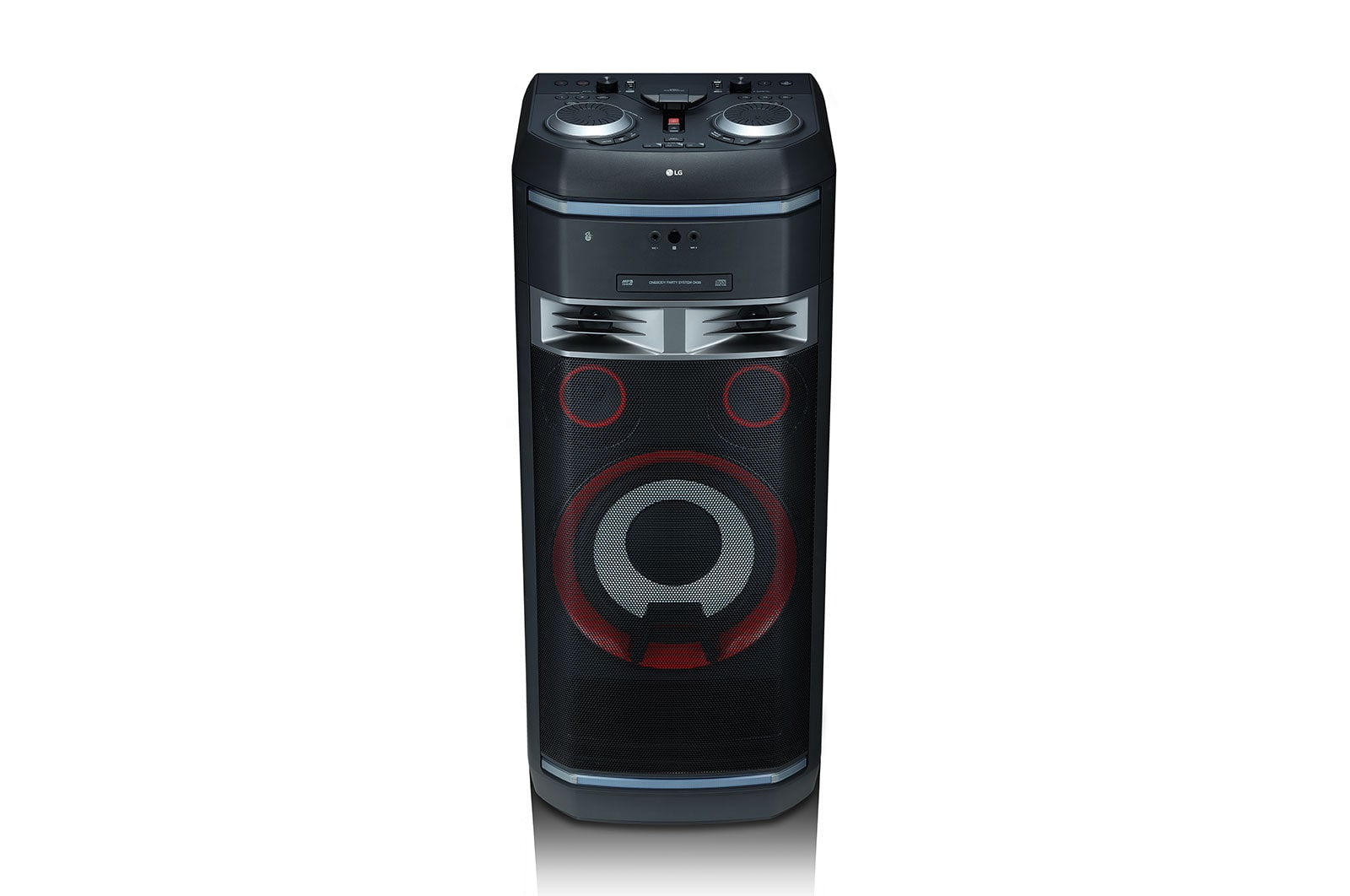 LG 1800 Watt portable party speaker | Meerkleurige feestverlichting | Party Accelerator-controller | Karaoke, OK99