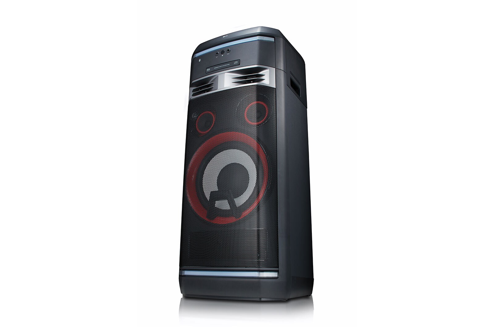 LG 1800 Watt portable party speaker | Meerkleurige feestverlichting | Party Accelerator-controller | Karaoke, OK99