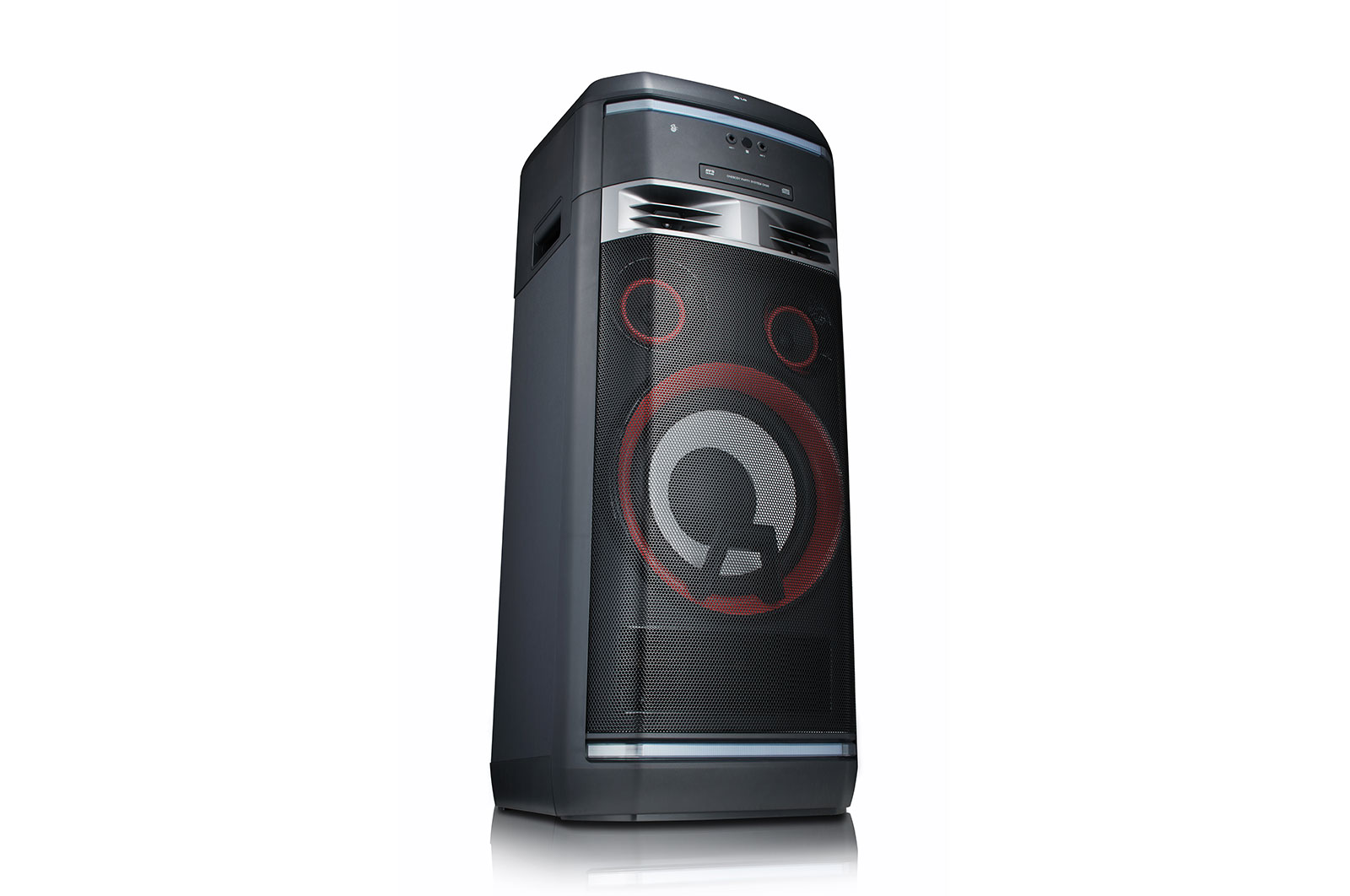 LG 1800 Watt portable party speaker | Meerkleurige feestverlichting | Party Accelerator-controller | Karaoke, OK99