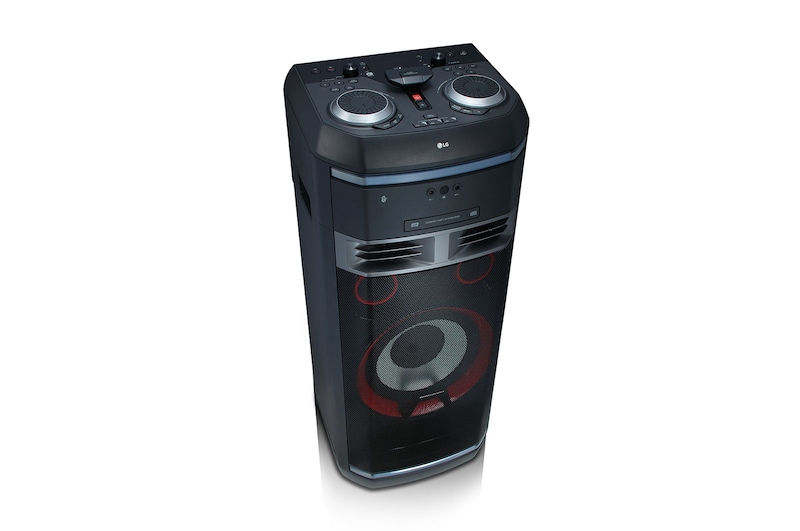 LG 1800 Watt portable party speaker | Meerkleurige feestverlichting | Party Accelerator-controller | Karaoke, OK99