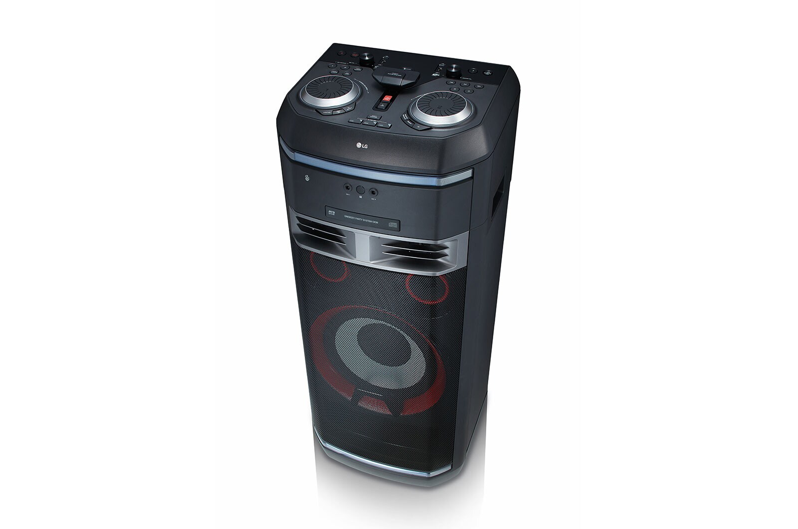 LG 1800 Watt portable party speaker | Meerkleurige feestverlichting | Party Accelerator-controller | Karaoke, OK99