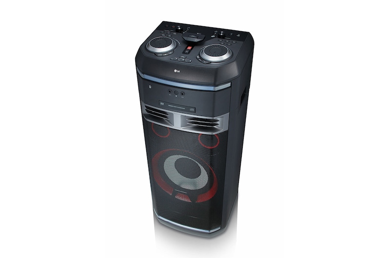 LG 1800 Watt portable party speaker | Meerkleurige feestverlichting | Party Accelerator-controller | Karaoke, OK99