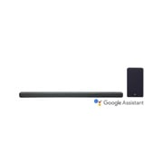 Vooraanzicht van SL10YG Dolby Atmos™ Soundbar | Meridian Technology | 5.1.2ch 570W | Wireless Subwoofer | Perfect match met &gt;55&#34; TV | Google Assistant en Chromcast built-in  SL10YG