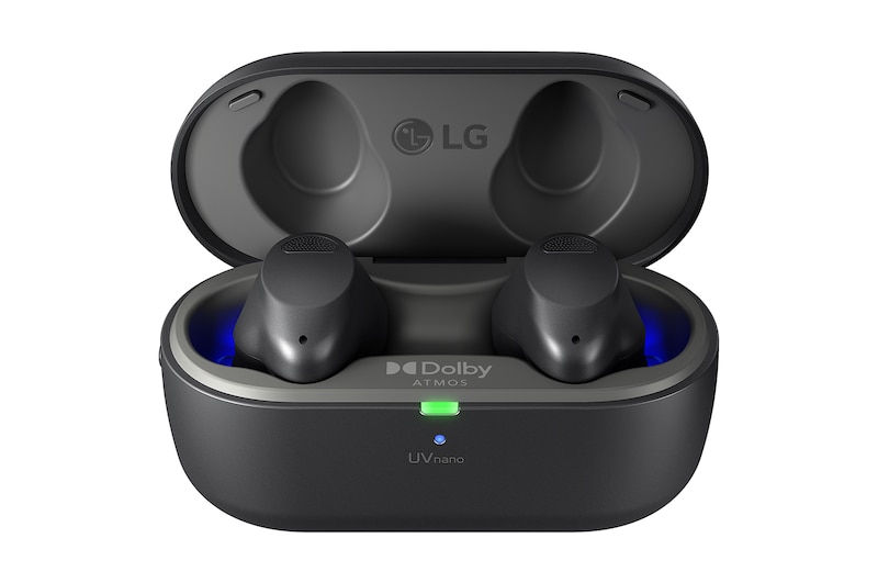 LG  LG TONE Free T90S - Dolby Atmos draadloze Bluetooth Earbuds met Plug & Wireless verbinding, TONE-T90S