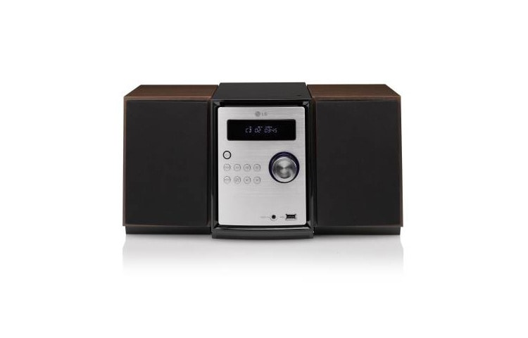 Vooraanzicht van CD Micro System met Auto Equalizer, XDSS Plus, USB Direct Recording &amp; Play, Portable-in en Maximale CD Playback. XA16