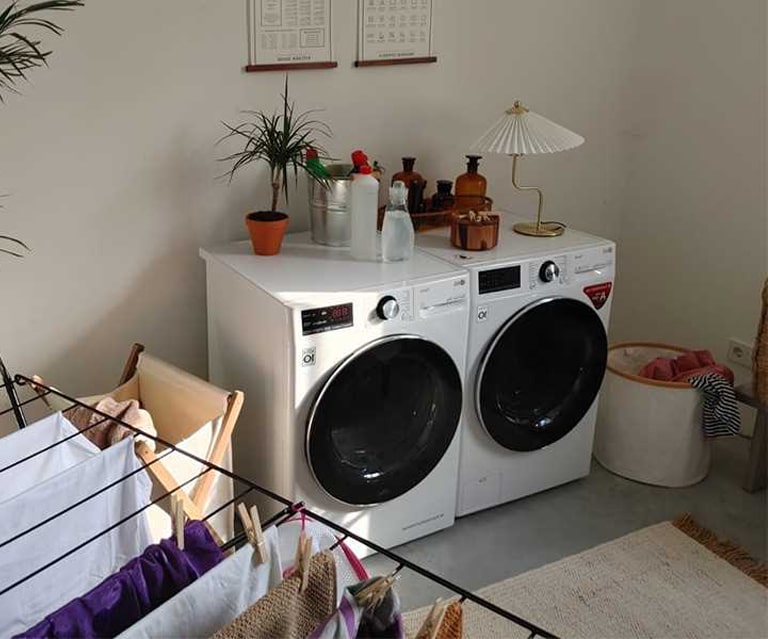 Perfect schoon in 39 min met LG TurboWash360.  1