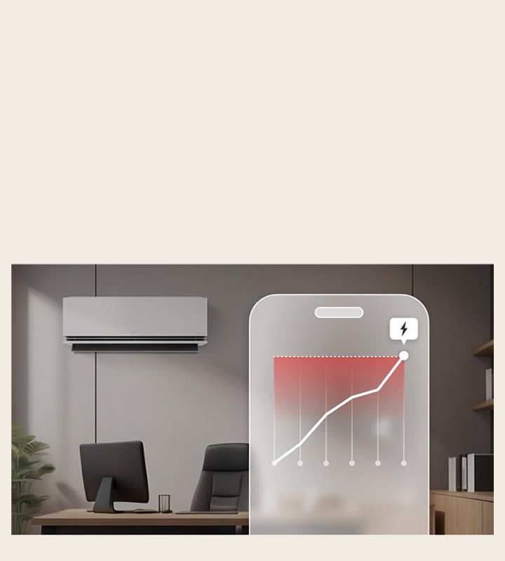 Slim comfort op maat met LG AI Air in combinatie met LG ThinQ-app