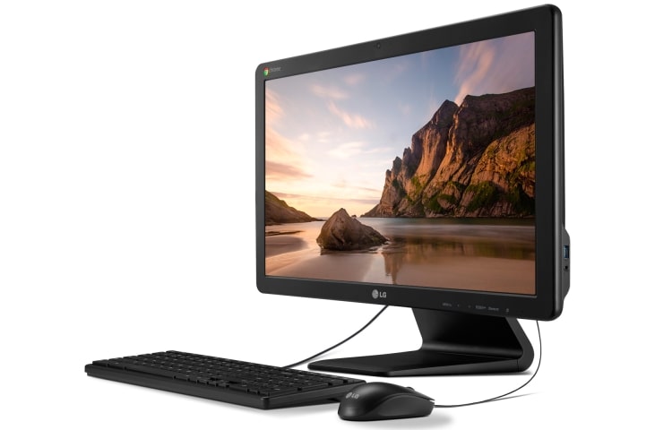 LG 22" | 1920x1080 Full HD IPS beeldscherm | Powered by Chrome OS® | Duizenden apps beschikbaar, 22CV241-B