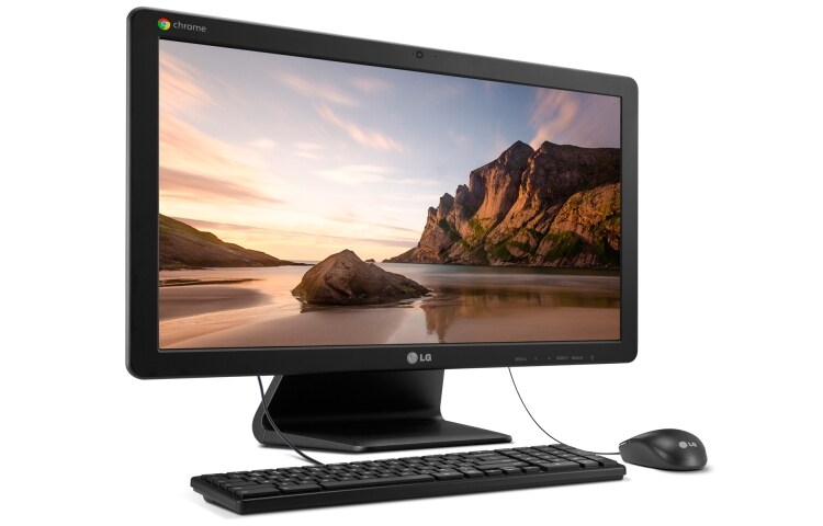 LG 22" | 1920x1080 Full HD IPS beeldscherm | Powered by Chrome OS® | Duizenden apps beschikbaar, 22CV241-B