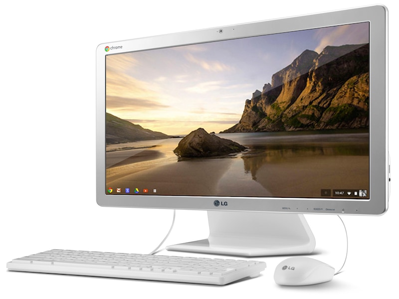 LG 22" | 1920x1080 Full HD IPS beeldscherm | Powered by Chrome OS® | Duizenden apps beschikbaar, 22CV241-W