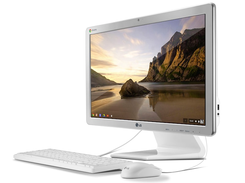 LG 22" | 1920x1080 Full HD IPS beeldscherm | Powered by Chrome OS® | Duizenden apps beschikbaar, 22CV241-W