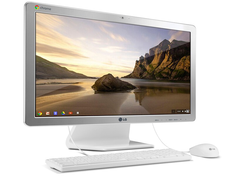 LG 22" | 1920x1080 Full HD IPS beeldscherm | Powered by Chrome OS® | Duizenden apps beschikbaar, 22CV241-W