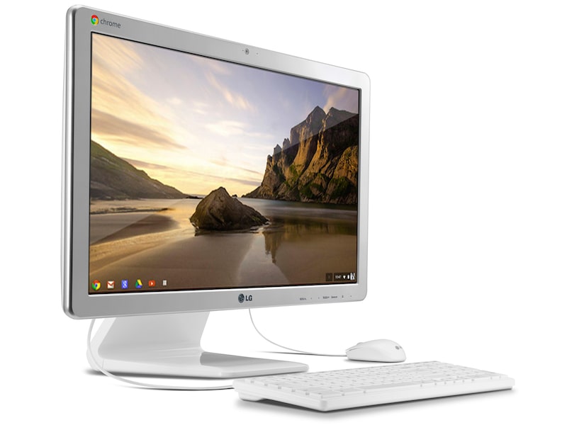LG 22" | 1920x1080 Full HD IPS beeldscherm | Powered by Chrome OS® | Duizenden apps beschikbaar, 22CV241-W