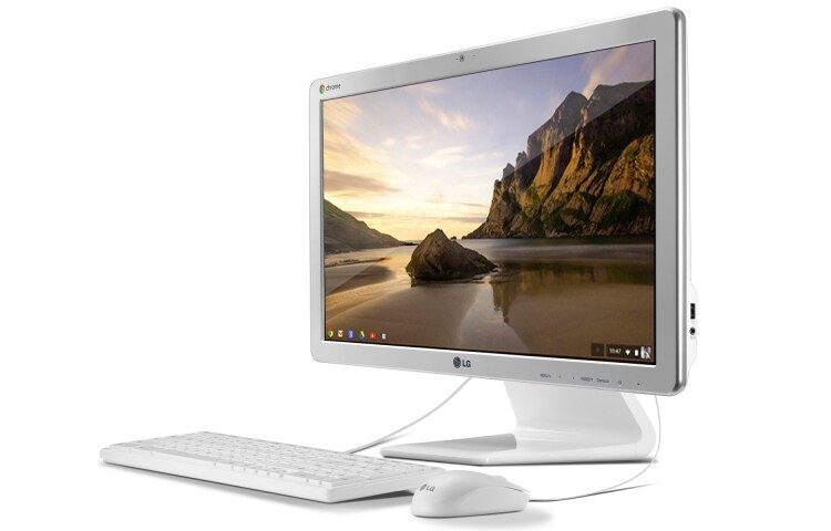 LG 22" | 1920x1080 Full HD IPS beeldscherm | Powered by Chrome OS® | Duizenden apps beschikbaar, 22CV241-W