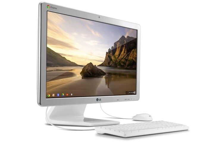 LG 22" | 1920x1080 Full HD IPS beeldscherm | Powered by Chrome OS® | Duizenden apps beschikbaar, 22CV241-W