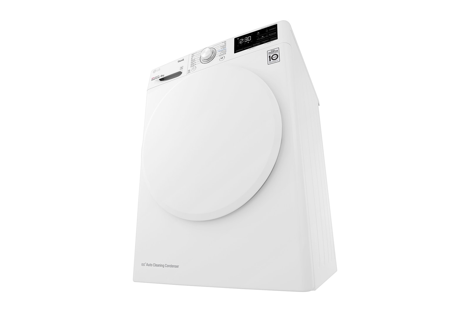 LG Supersnel of superzuinig | Dual Inverter Heat Pump™ | A++ | 8 kg | Auto Cleaning Condensor | ThinQ™, RH80V3AV0N