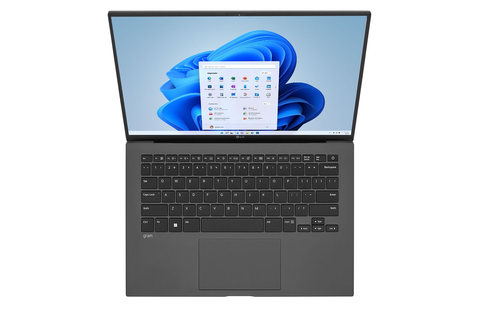LG gram 14" Ultra-lichtgewicht met 16:10 IPS anti-weerspiegeling display en Intel® Evo 12th Gen. Processor, 14Z90Q-G.AR56N