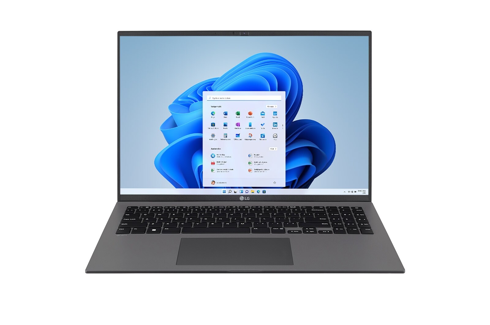 LG gram 16" Ultra-lichtgewicht met 16:10 IPS Display met anti-weerspiegeling en Intel® Evo 12th Gen. Processor, 16Z90Q-G.AA56N