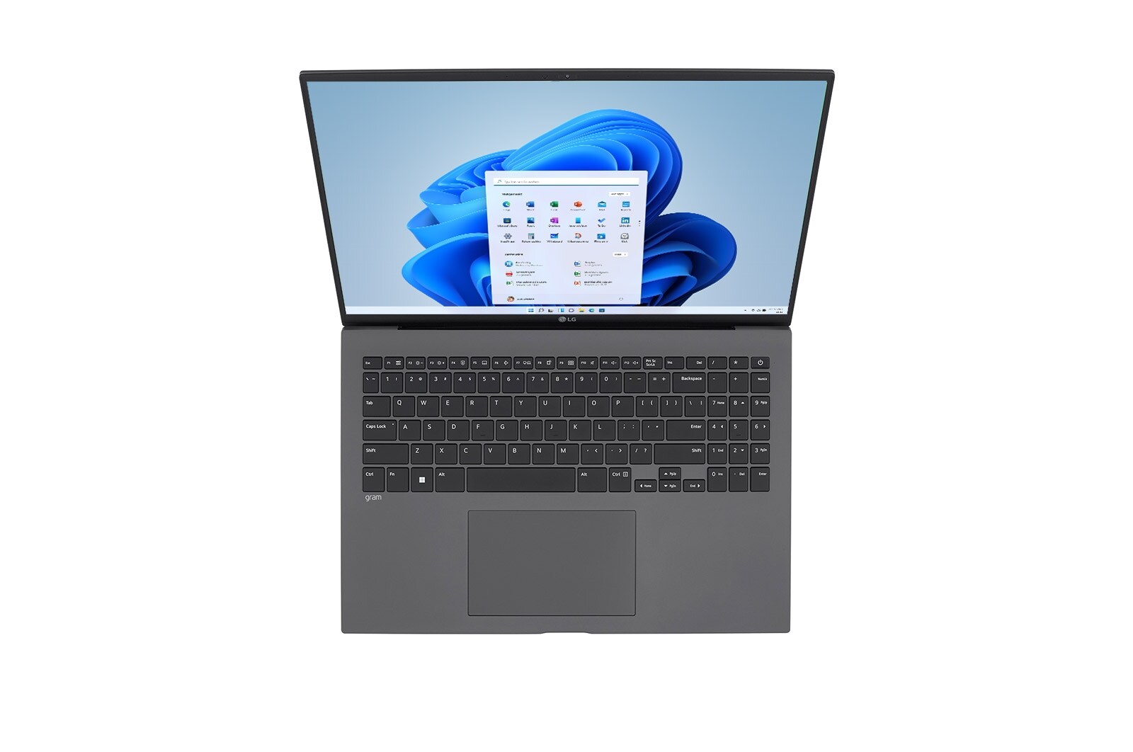 LG gram 16" Ultra-lichtgewicht met 16:10 IPS Display met anti-weerspiegeling en Intel® Evo 12th Gen. Processor, 16Z90Q-G.AA56N