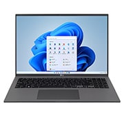LG gram 16" Ultra-lichtgewicht met 16:10 IPS Display met anti-weerspiegeling en Intel® Evo 12th Gen. Processor, 16Z90Q-G.AA56N