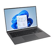 LG gram 16" Ultra-lichtgewicht met 16:10 IPS Display met anti-weerspiegeling en Intel® Evo 12th Gen. Processor, 16Z90Q-G.AA76N
