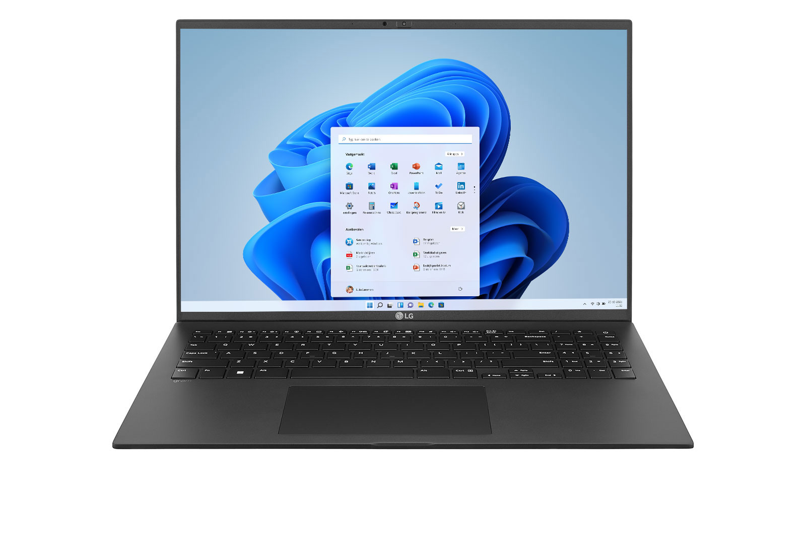 LG gram 16" Ultra-lichtgewicht met 16:10 IPS Display met anti-weerspiegeling en Intel® Evo 12th Gen. Processor, 16Z90Q-G.AA78N