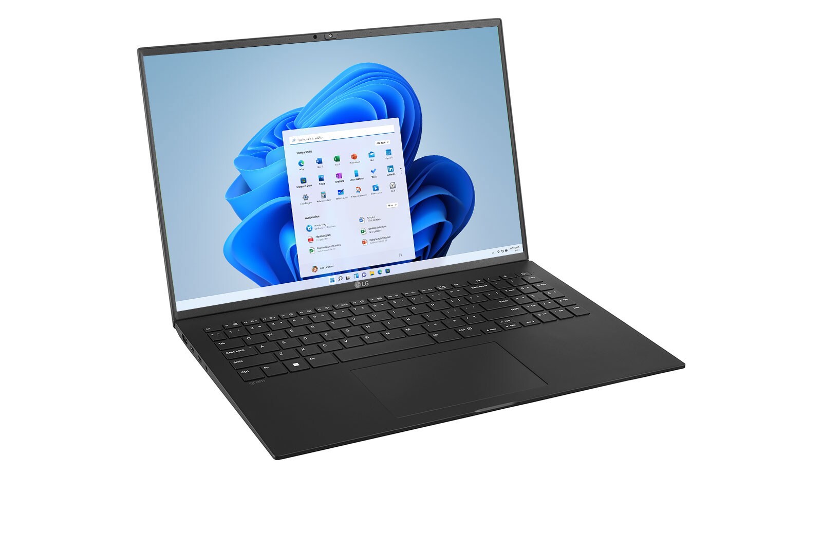 LG gram 16" Ultra-lichtgewicht met 16:10 IPS Display met anti-weerspiegeling en Intel® Evo 12th Gen. Processor, 16Z90Q-G.AA78N