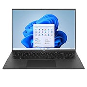 LG gram 16" Ultra-lichtgewicht met 16:10 IPS Display met anti-weerspiegeling en Intel® Evo 12th Gen. Processor, 16Z90Q-G.AA78N