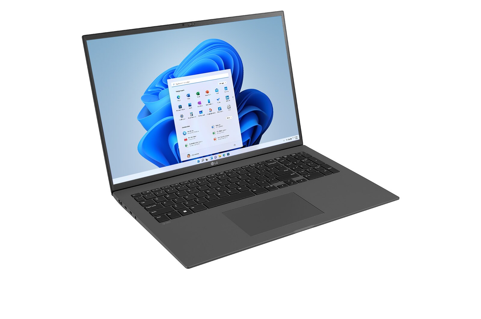 LG gram 17" Ultra-lichtgewicht met 16:10 IPS anti-weerspiegeling display en Intel® Evo 12th Gen. Processor, 17Z90Q-G.AA56N