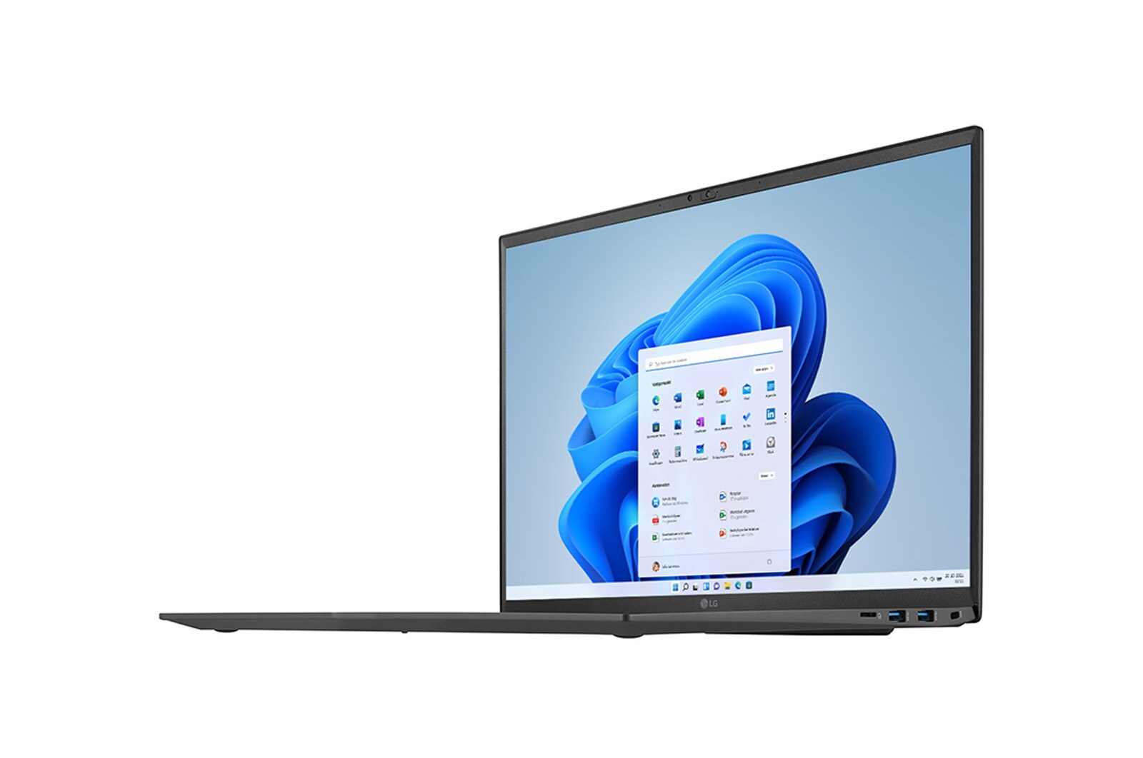 LG gram 17" Ultra-lichtgewicht met 16:10 IPS anti-weerspiegeling display en Intel® Evo 12th Gen. Processor, 17Z90Q-G.AA56N
