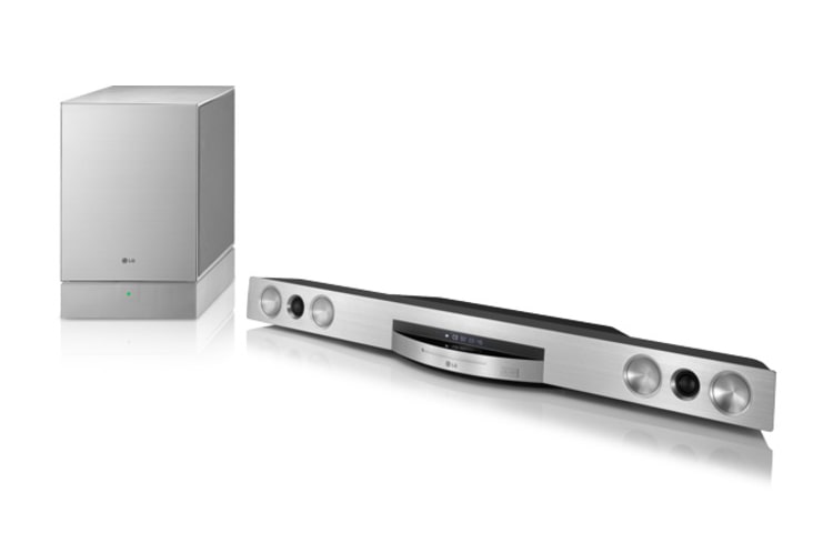 LG 3D Blu-ray Soundbar | LG Smart TV | Smart Share | Wi-Fi built-in | LG Remote | External HDD playback | 430W speaker | HDMI | DivX | Full HD Upscaling voor DVD's, BB5521A