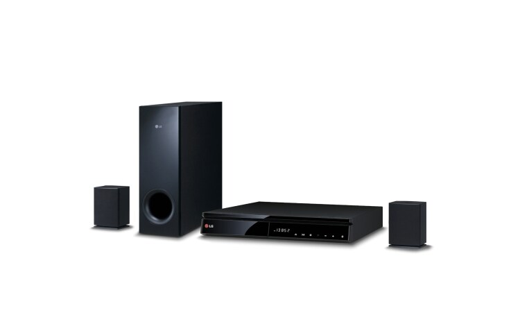 Vooraanzicht van Dankzij het geavanceerde LG Home Cinema Systeem krijg je een superieur geluid! BH6240C