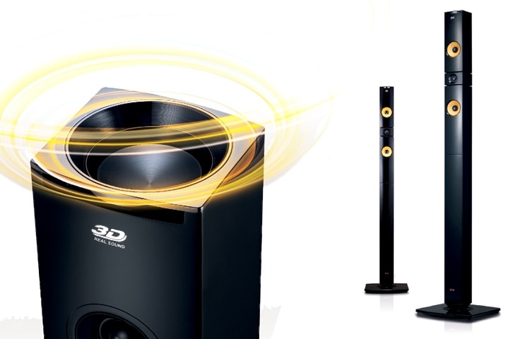 LG 9.1ch CINEMA 3D beeld én geluid | Aramid Fiber Speakers | LG Smart TV | Premium Content & LG Apps | Wi-Fi Direct™ | Draadloos Audio Streaming via Bluetooth™, HX773W