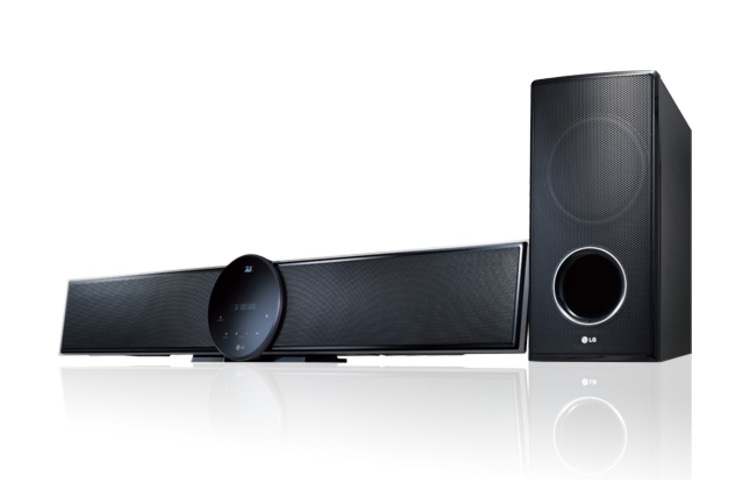 LG 4.1 3D Wireless Blu-Ray Home Theater systeem met Quickstart, DLNA en USB 2.0, HLX55W
