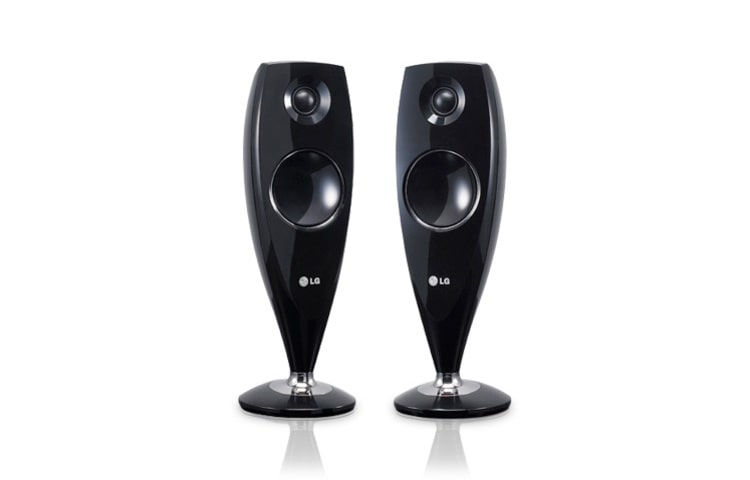 LG 2.1 DVD thuisbioscoop systeem met iPod-dock, HT33S