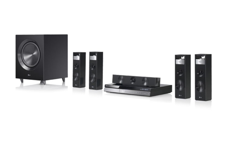 Vooraanzicht van 9.1Ch Smart 3D Blu-ray Home Theater Systeem | 1160W | LG Smart | Wi-Fi built-in HX752